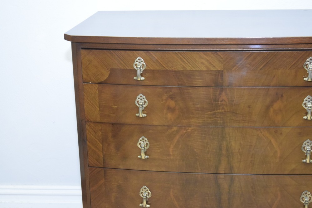 Early 20th Century Walnut Chest of Drawers View II