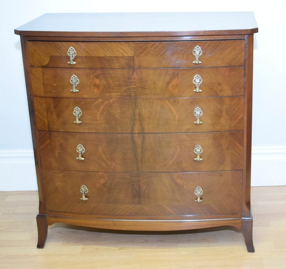 Early 20th Century Walnut Chest of Drawers View III