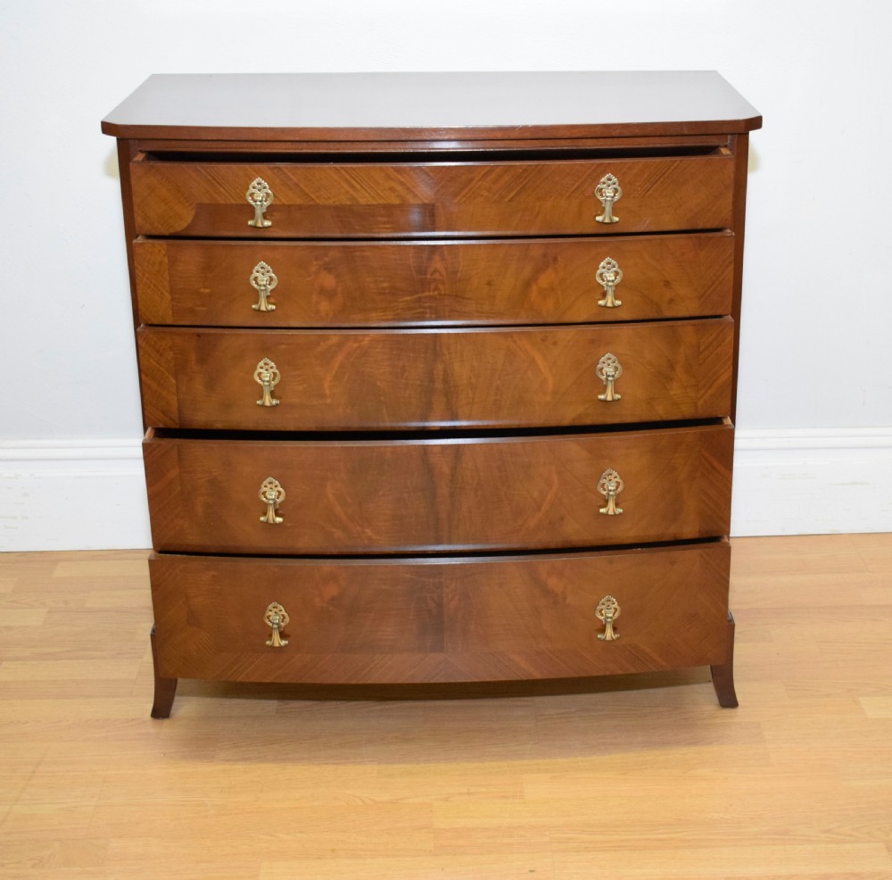 Early 20th Century Walnut Chest of Drawers View IX
