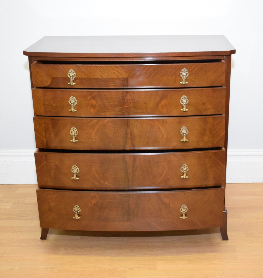 Early 20th Century Walnut Chest of Drawers View XII