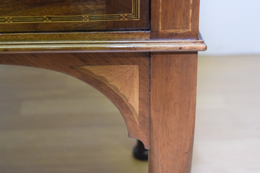 Antique Edwardian Inlaid Cabinet View VII