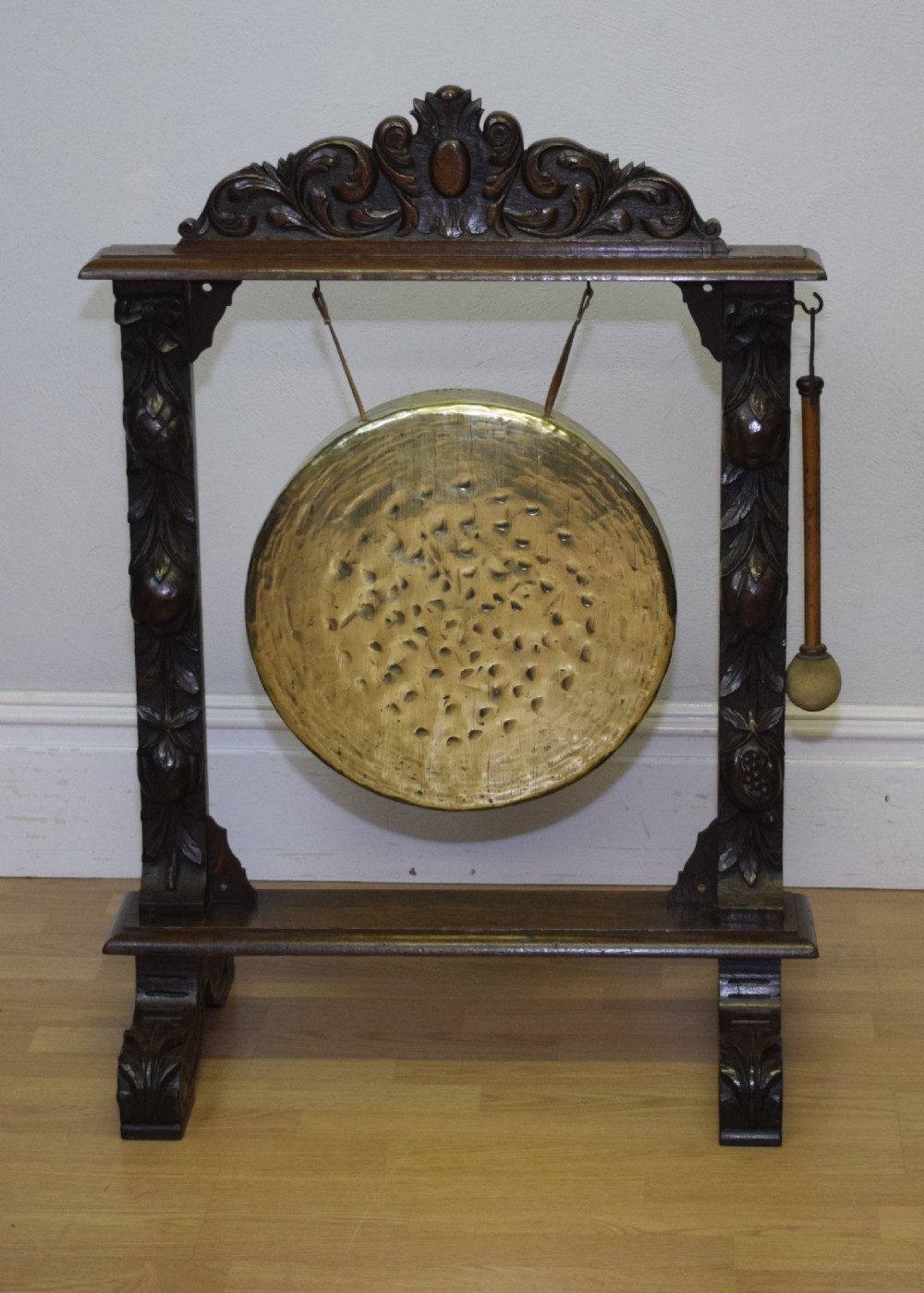 Antique Victorian Gong View II