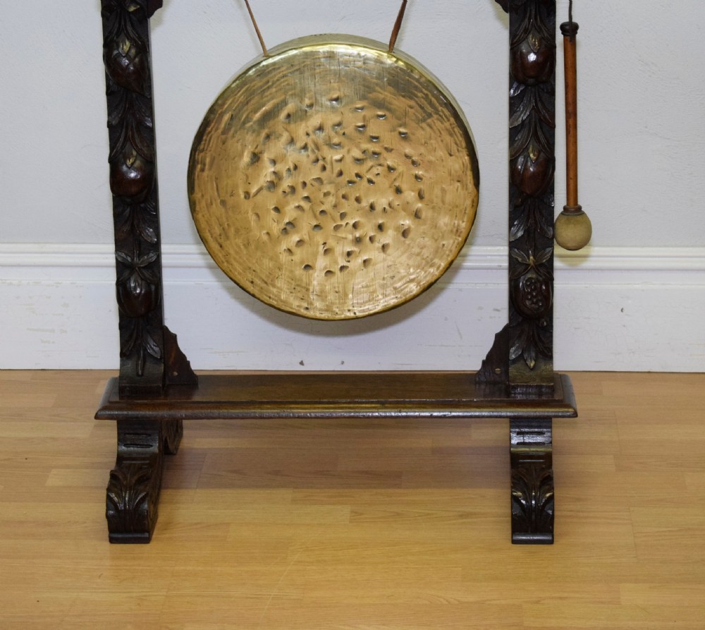 Antique Victorian Gong View IV