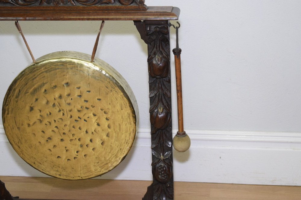 Antique Victorian Gong View VI