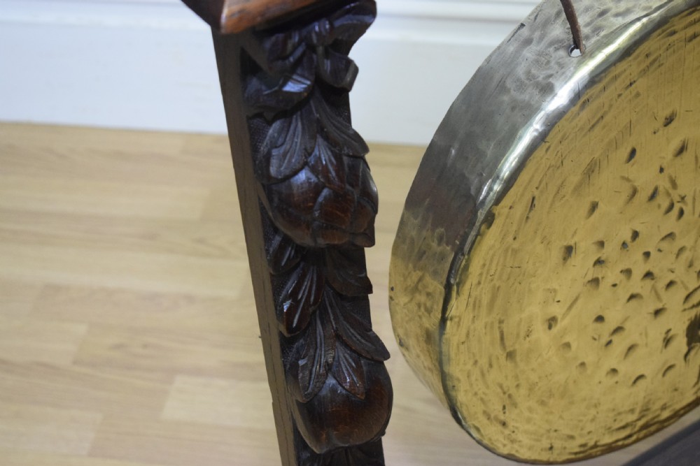 Antique Victorian Gong View X