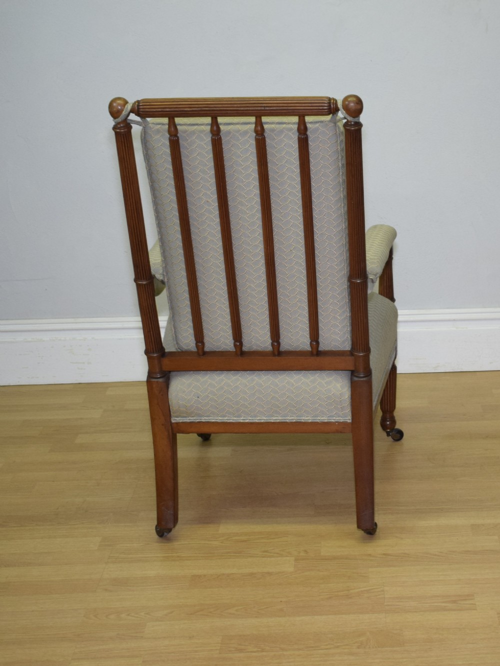 Antique Regency Satinwood Armchair View XIII