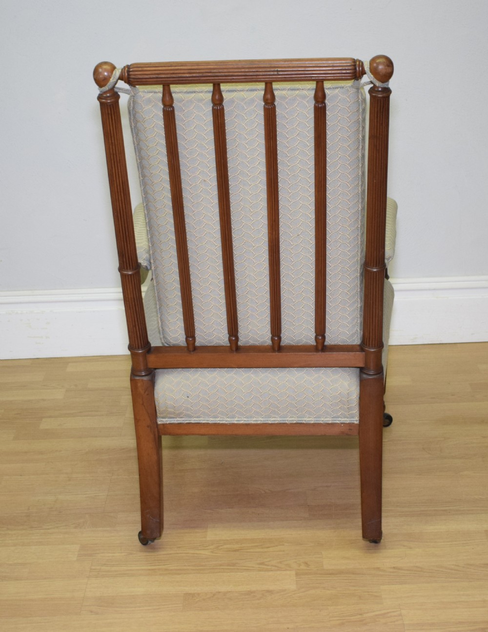 Antique Regency Satinwood Armchair View XV