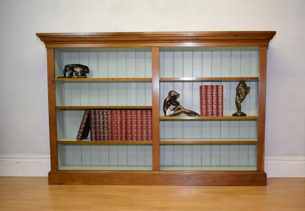 Antique Victorian Oak Bookcase