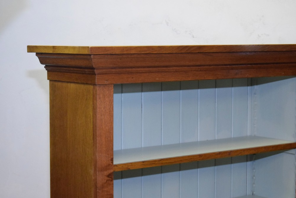 Antique Victorian Oak Bookcase View X