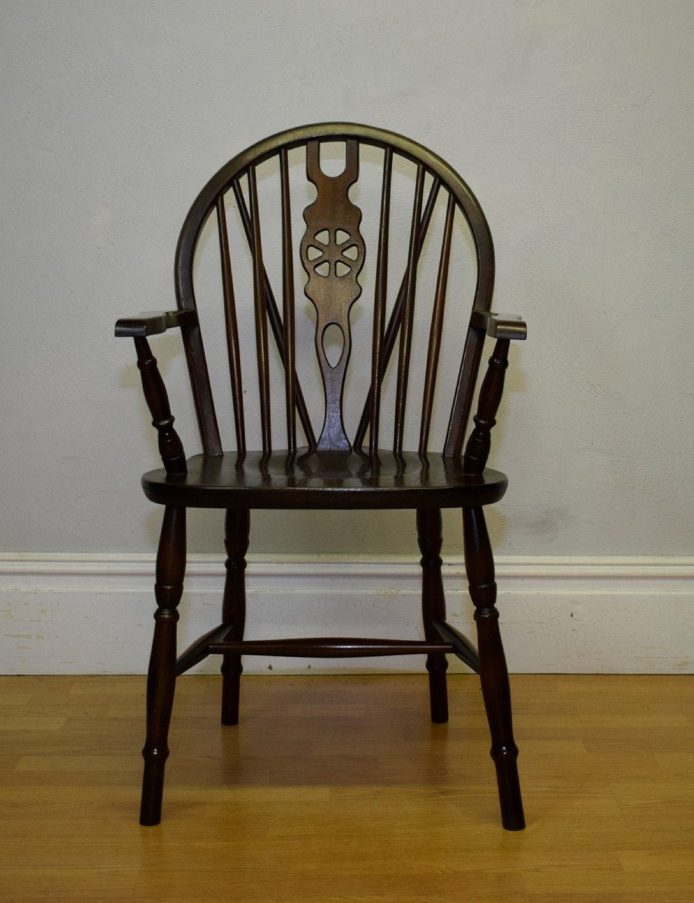 Early 20th Century Wheel Back Armchair View II