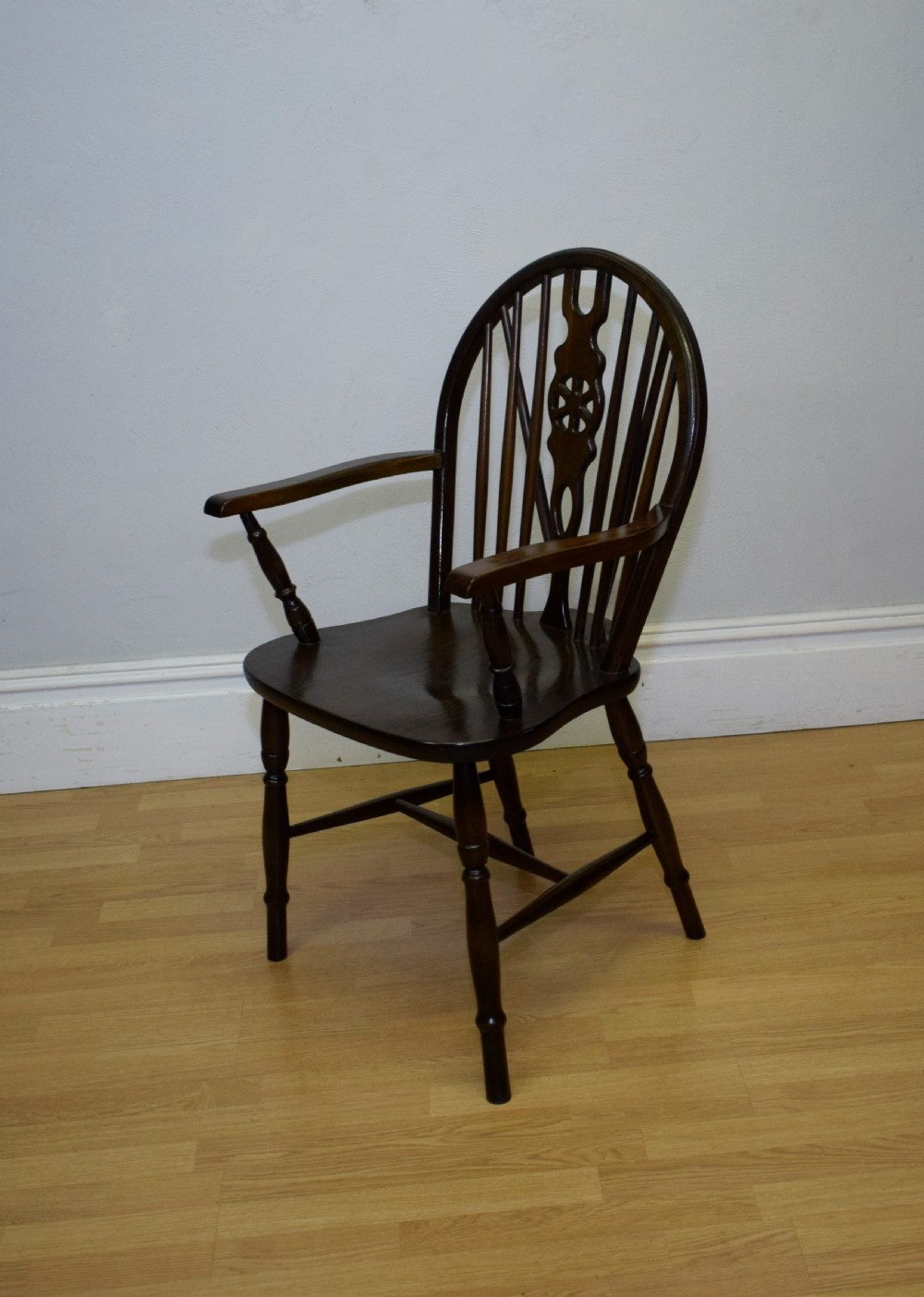Early 20th Century Wheel Back Armchair View VII