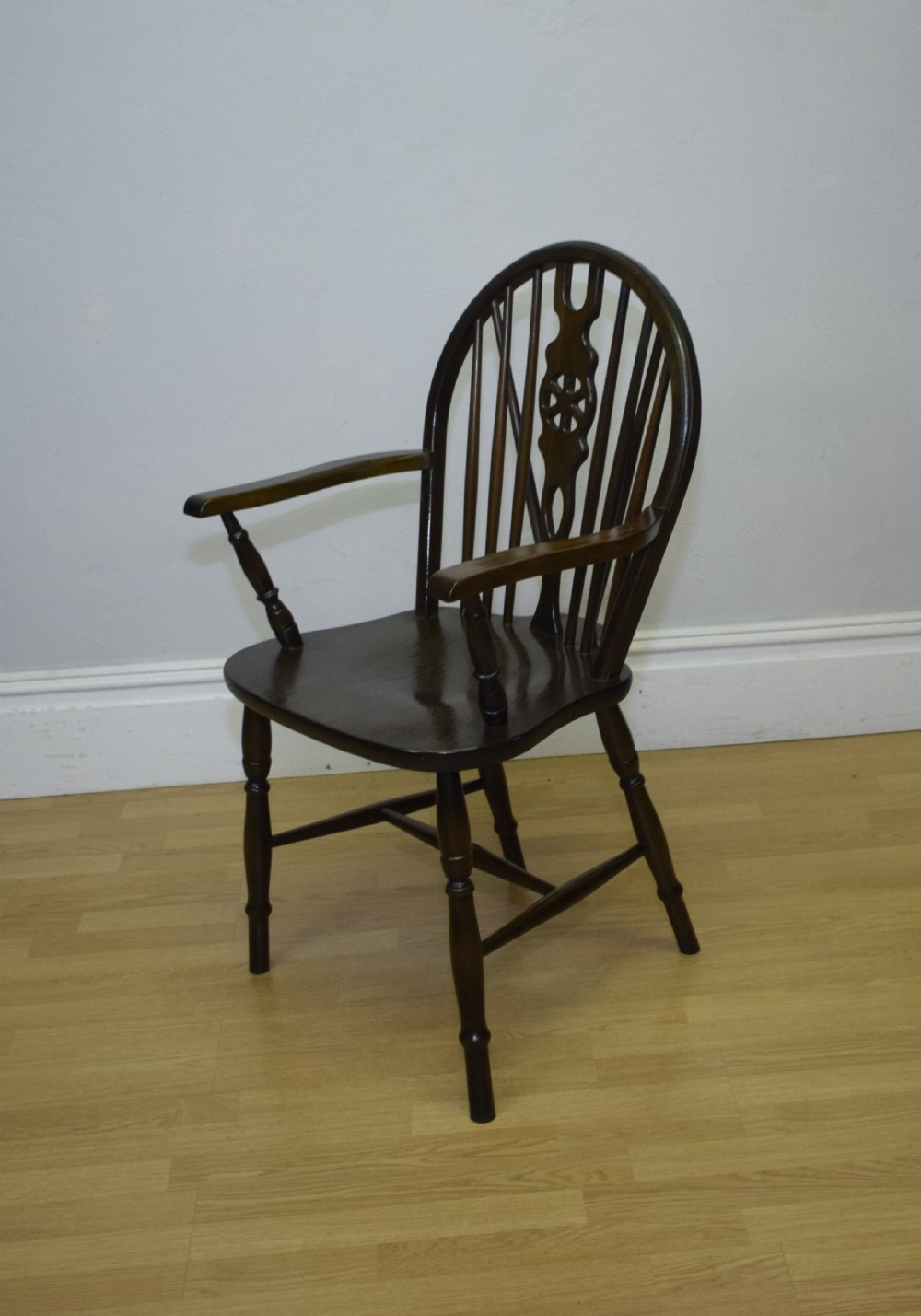 Early 20th Century Wheel Back Armchair View VIII