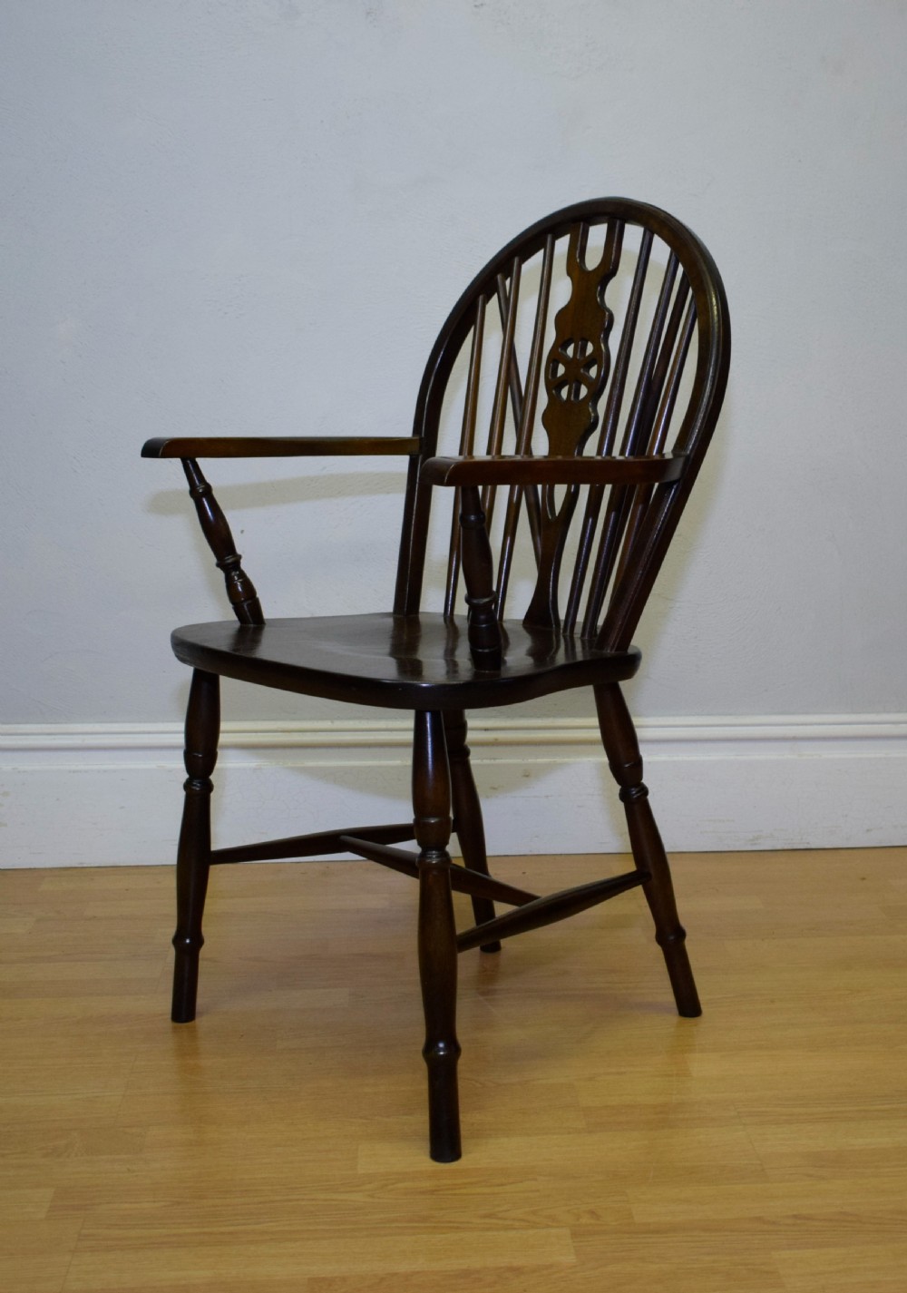 Early 20th Century Wheel Back Armchair View IX