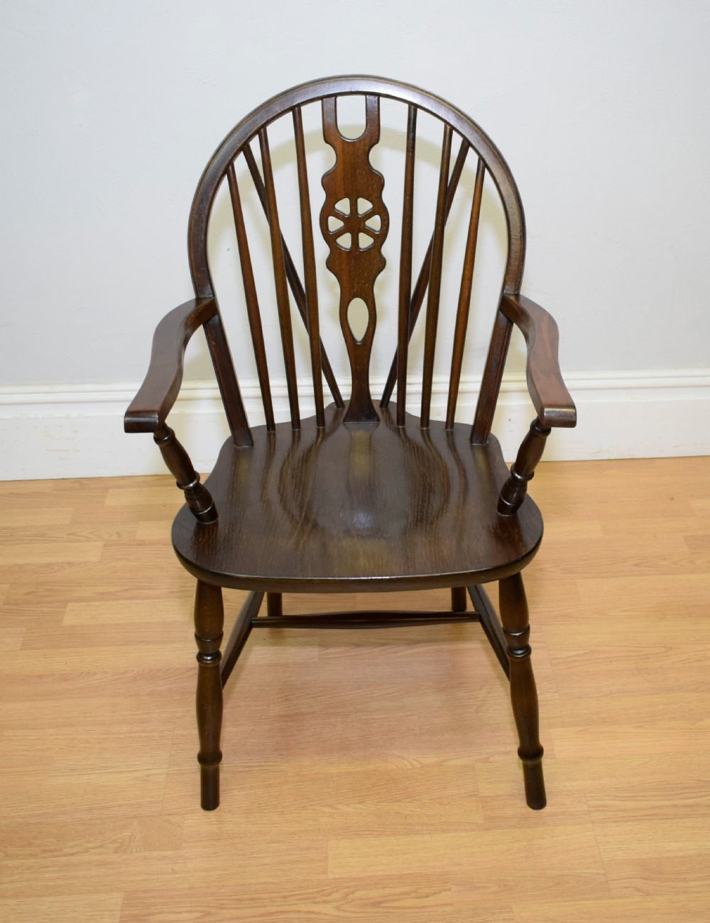 Early 20th Century Wheel Back Armchair View X