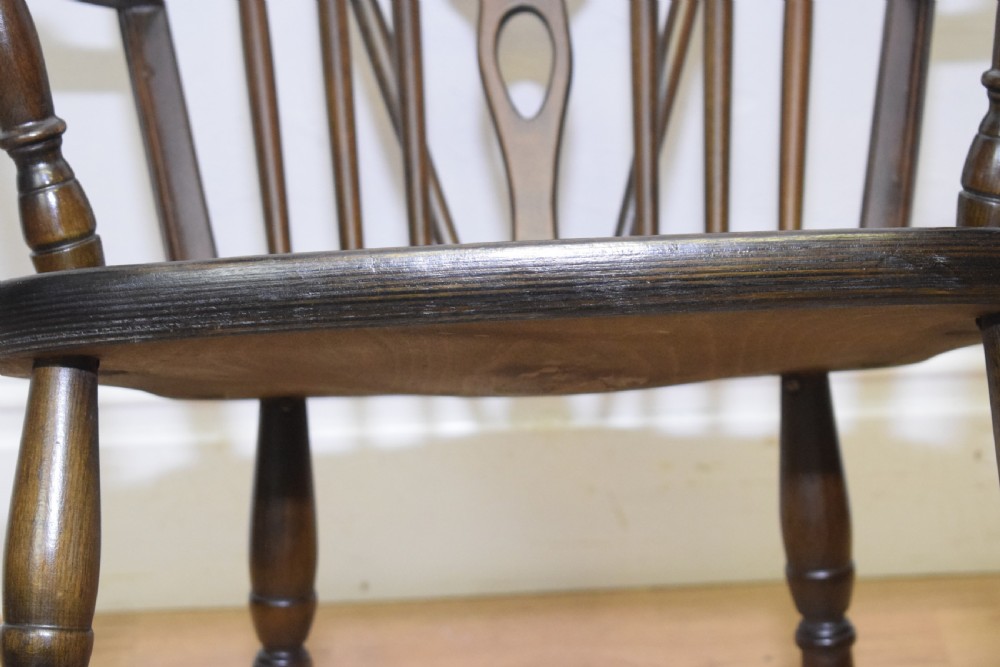 Early 20th Century Wheel Back Armchair View XI