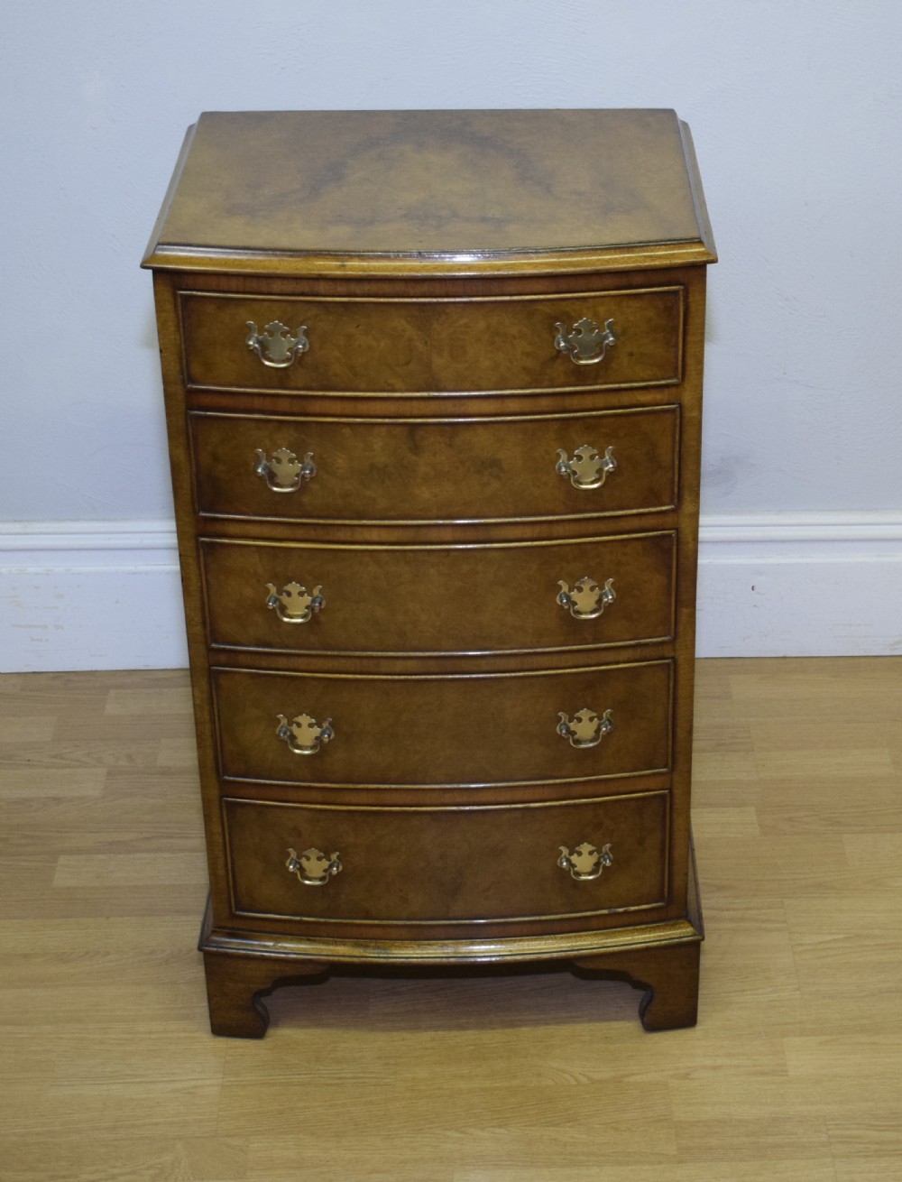 Early 20th Century Burr Walnut Chest View IX