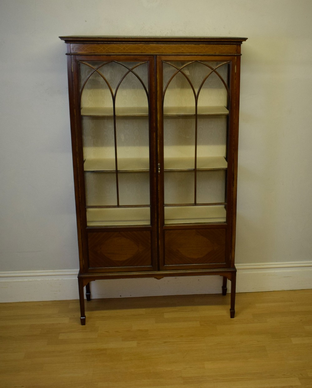 Antique Edwardian Display Cabinet