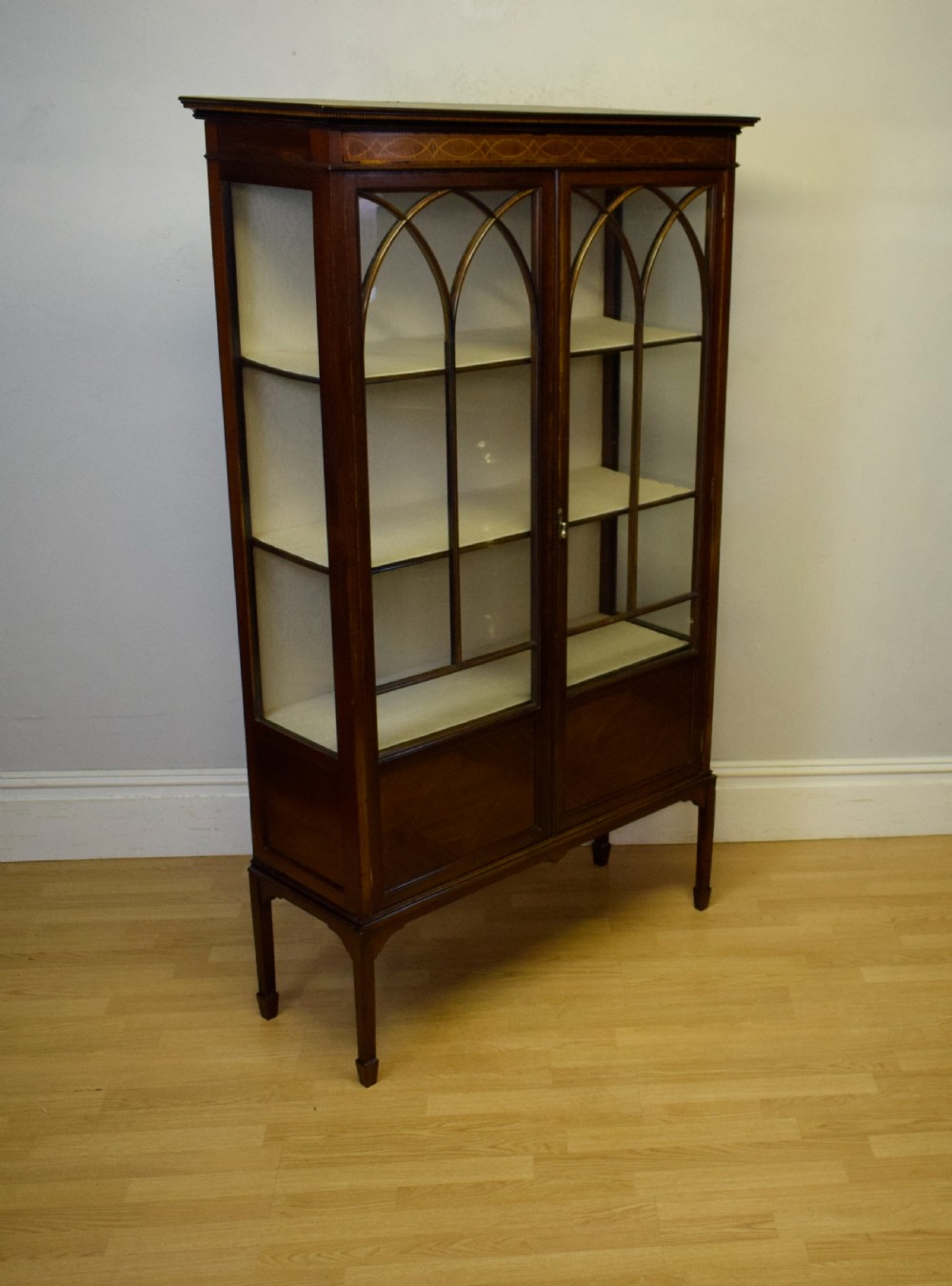 Antique Edwardian Display Cabinet View III