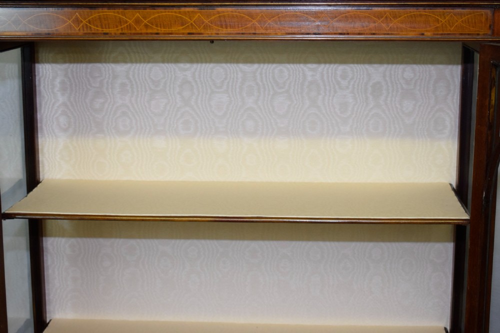 Antique Edwardian Display Cabinet View XII