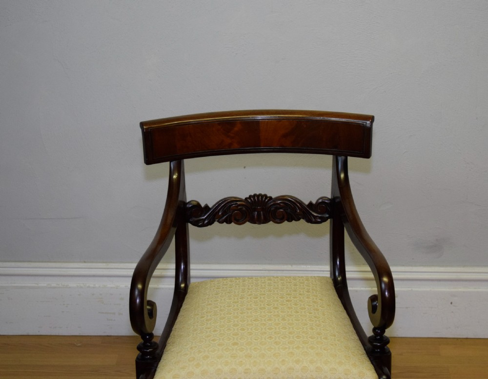 Antique Regency Armchair View IV