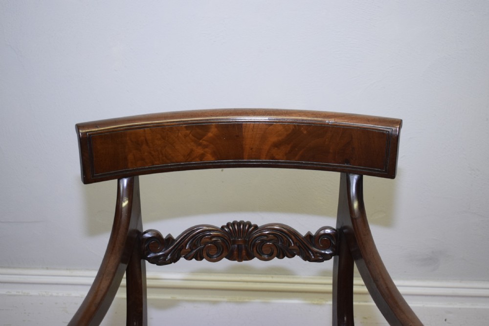 Antique Regency Armchair View V