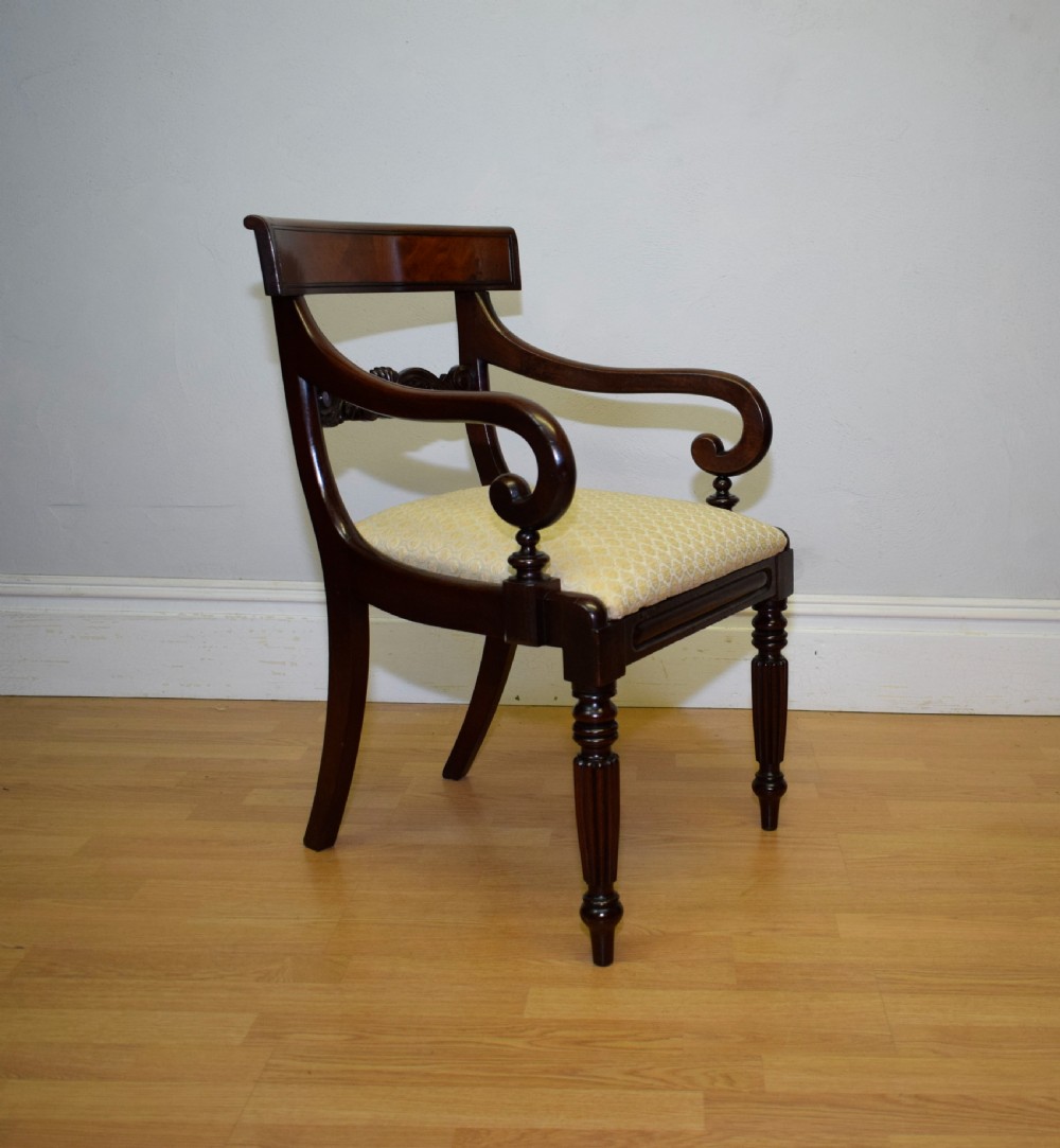 Antique Regency Armchair View VII