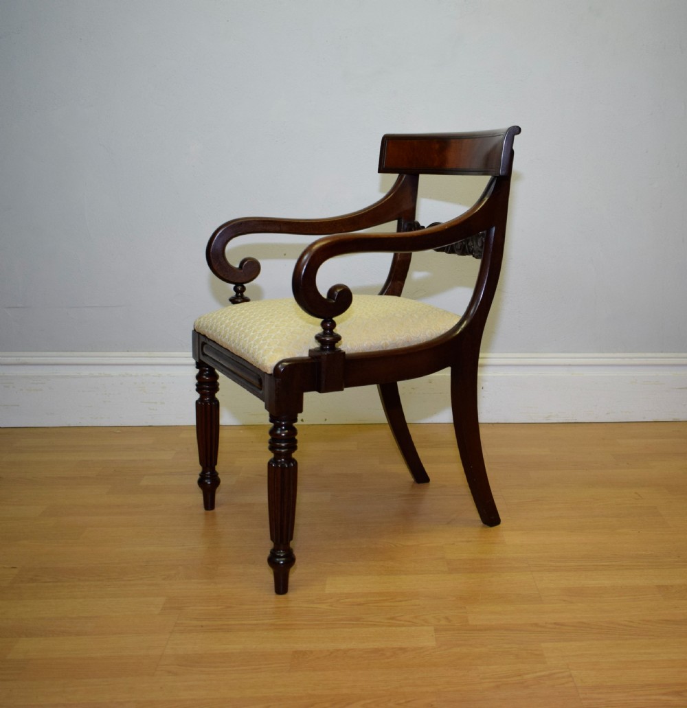 Antique Regency Armchair View VIII