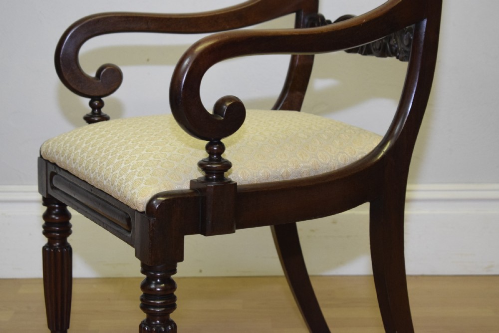 Antique Regency Armchair View X