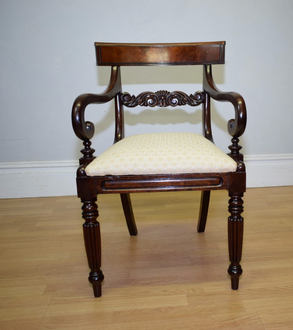 Antique Regency Armchair View XV