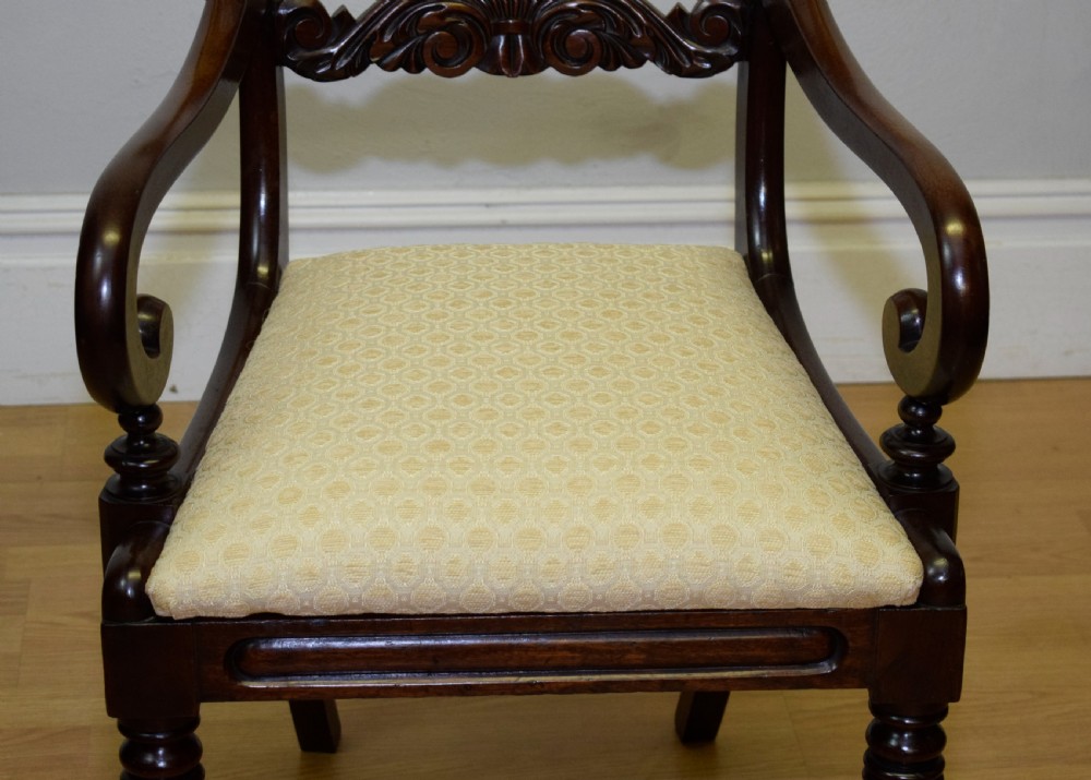 Antique Regency Armchair View XVII