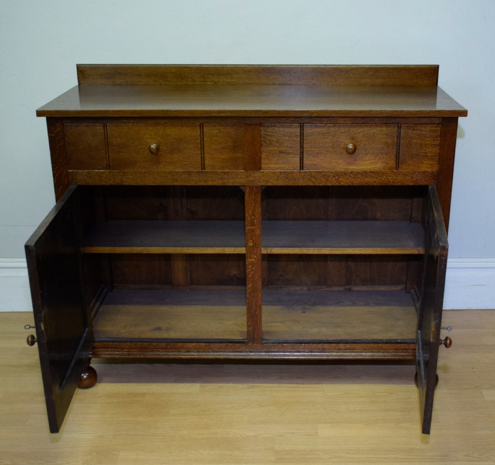 Arts & Crafts Sideboard by Heals of London View XIV