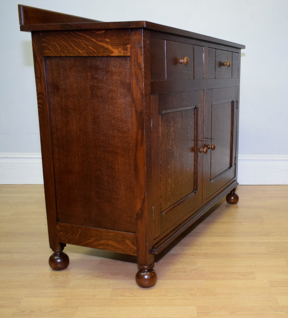 Arts & Crafts Sideboard by Heals of London View XVI