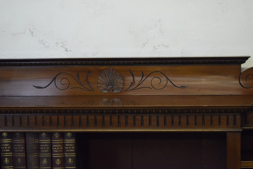 Antique Bookcase Late Victorian View XXIII