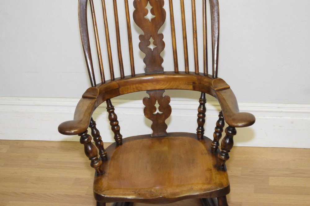Antique Windsor Rocking Chair View V