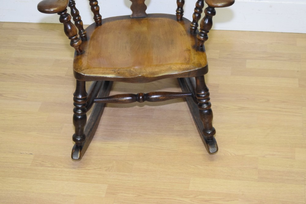 Antique Windsor Rocking Chair View VI