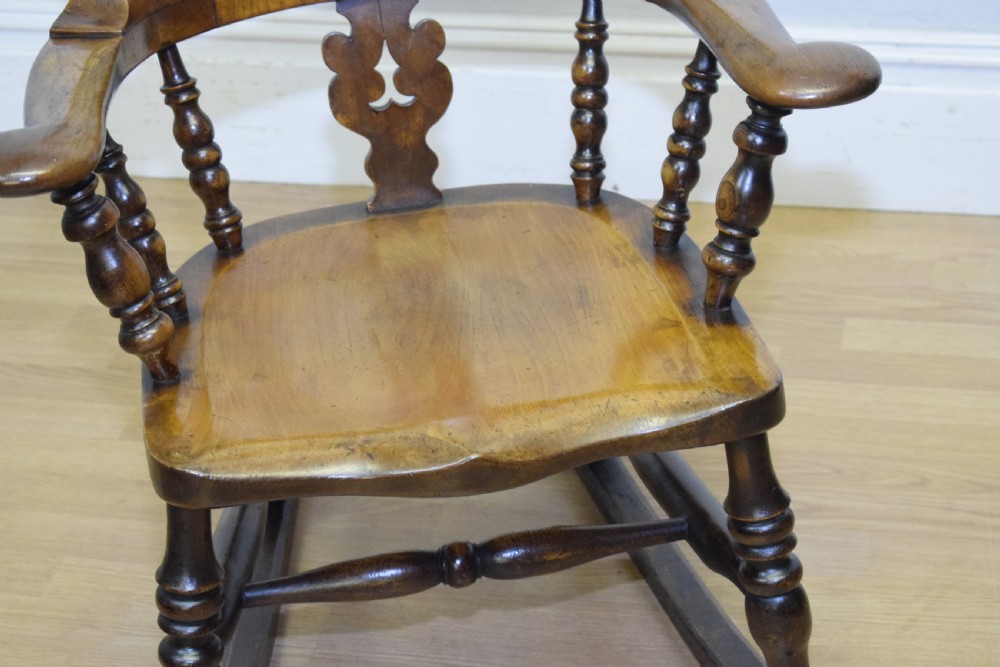 Antique Windsor Rocking Chair View XV