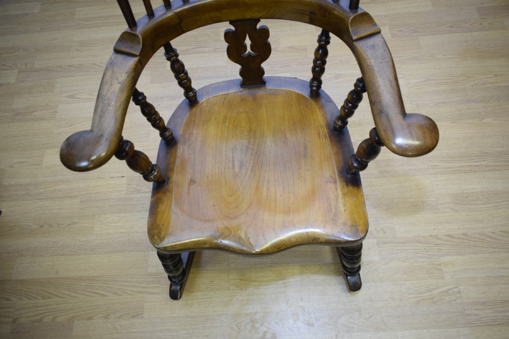 Antique Windsor Rocking Chair View XVIII