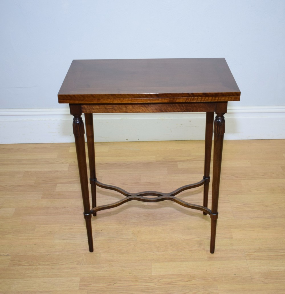 Antique Walnut Games Table