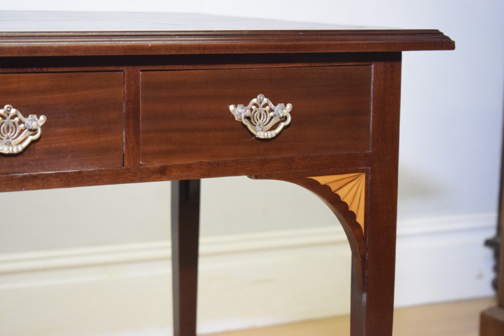 Antique Edwardian Writing Table View IX