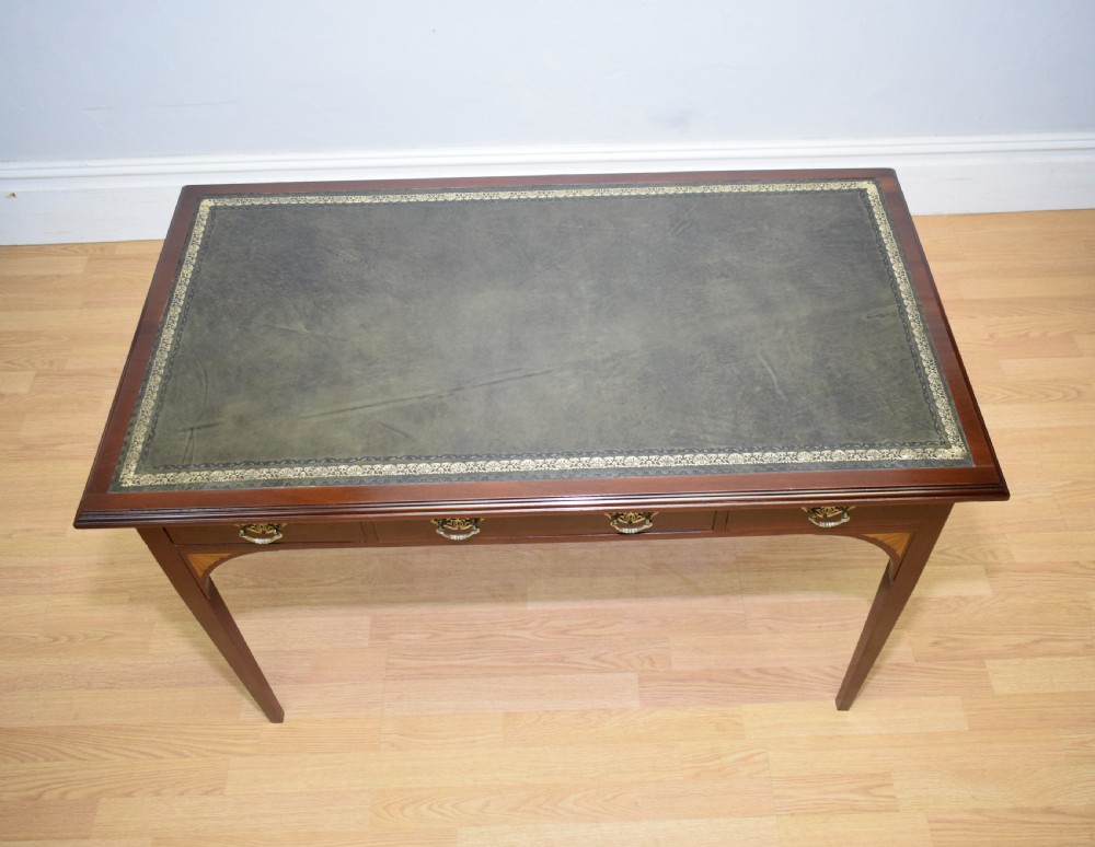 Antique Edwardian Writing Table View XI