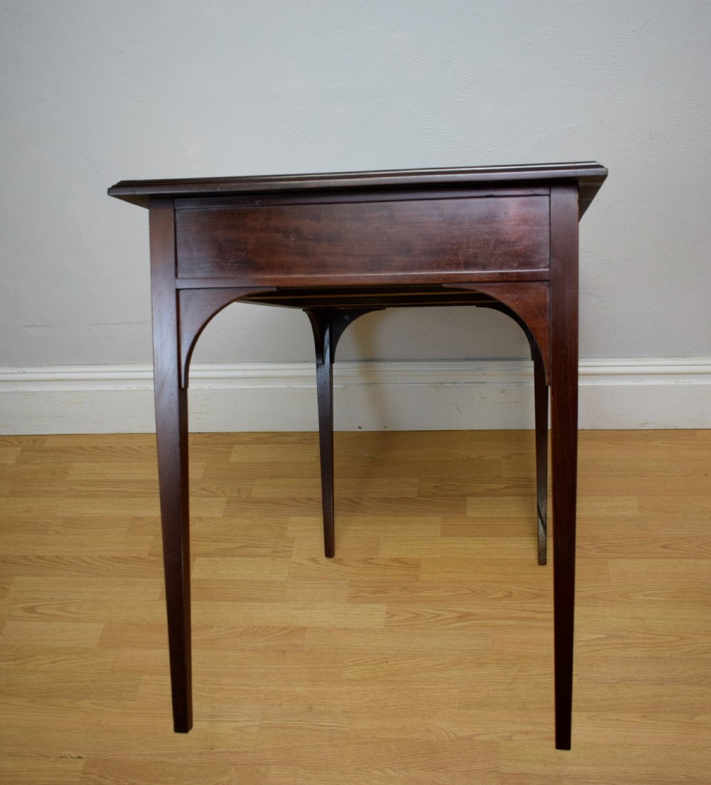 Antique Edwardian Writing Table View XVI