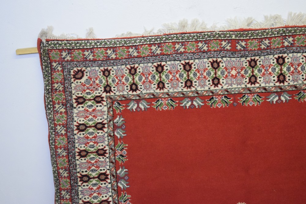 Early 20th Century Moroccan Wool Carpet View III