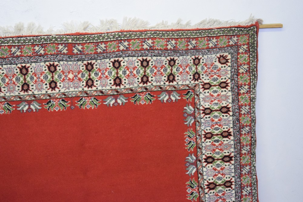 Early 20th Century Moroccan Wool Carpet View IV
