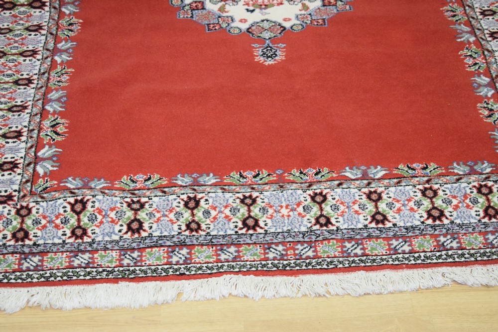 Early 20th Century Moroccan Wool Carpet View VII