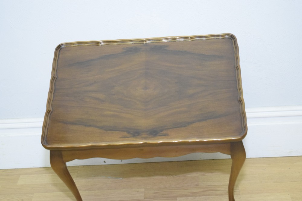 Early 20th Century Walnut Coffee Table View VIII