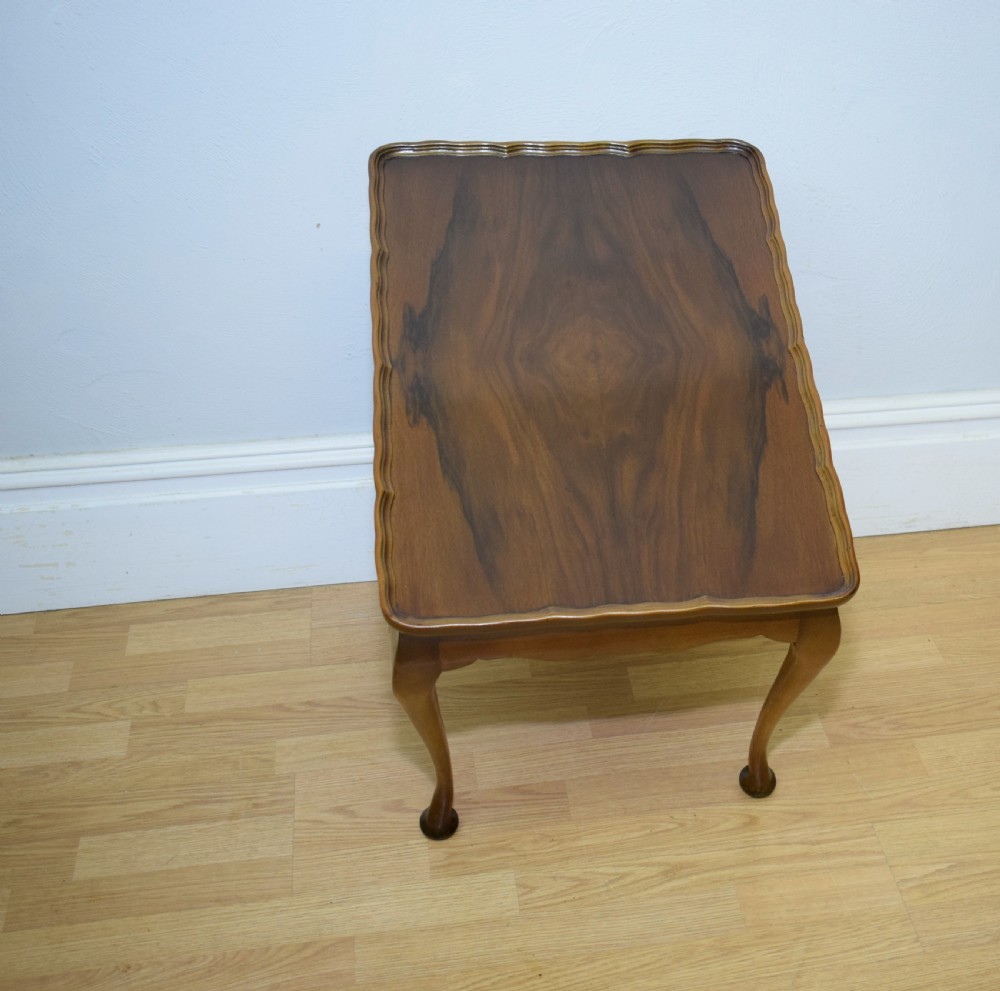 Early 20th Century Walnut Coffee Table View X