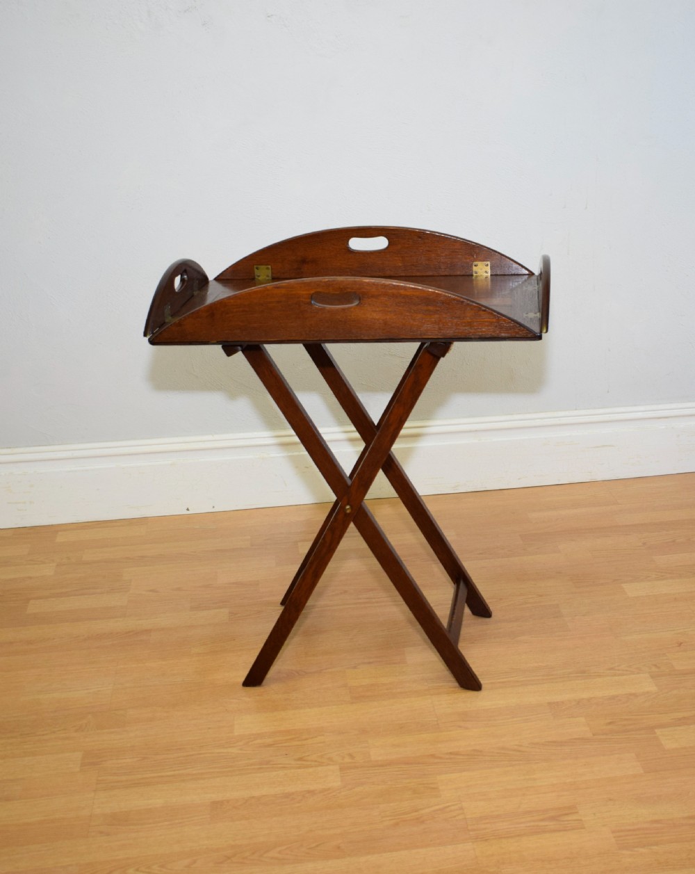 Antique Butlers Tray on Stand View VIII
