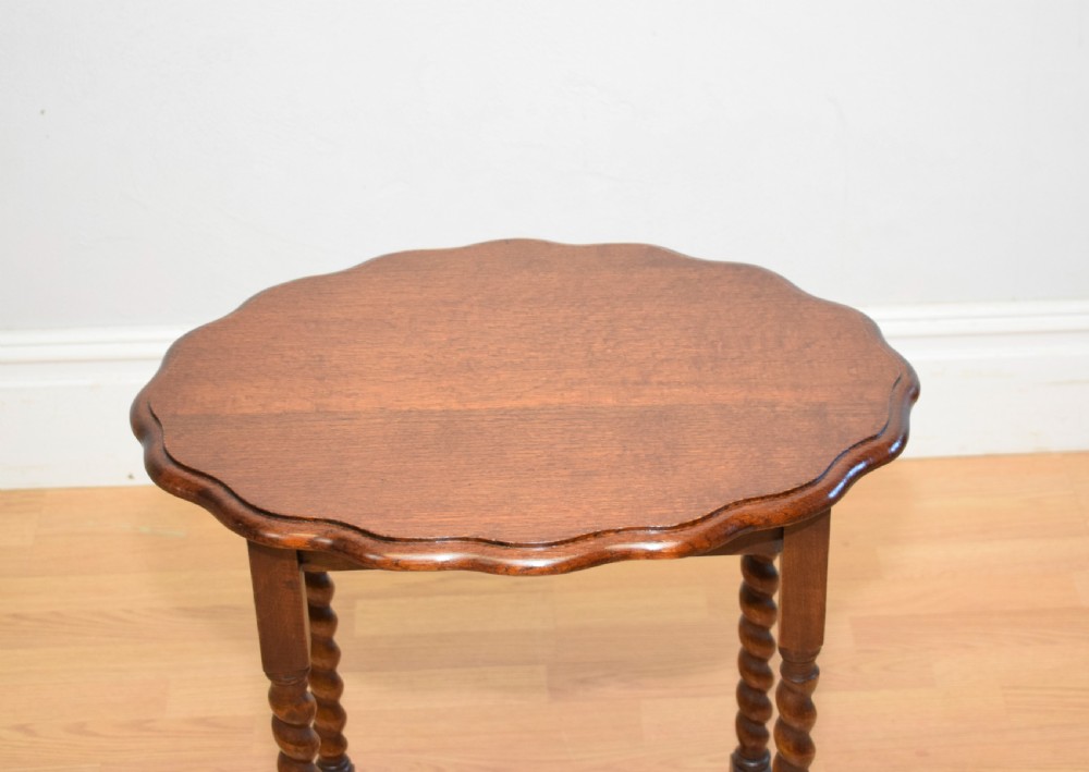 Early 20th Century Oak Occasional Table View III