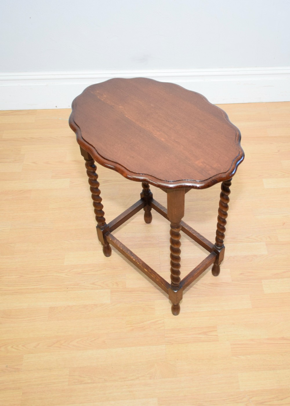 Early 20th Century Oak Occasional Table View VI