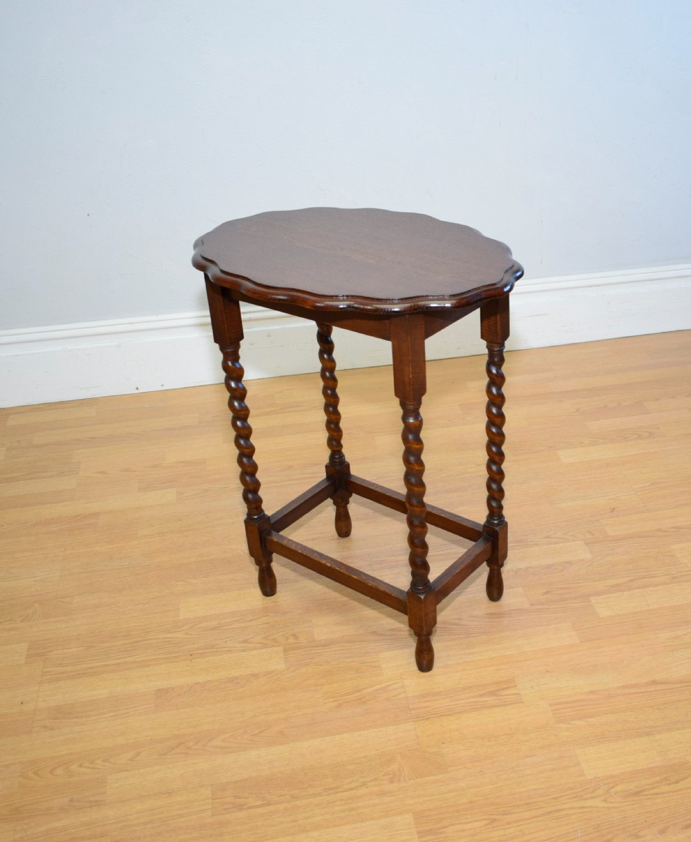 Early 20th Century Oak Occasional Table View VII